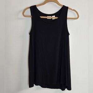 St. Tropez Ultra Soft Modal Tank Top w Asymmetrical Hem Sz XS (Fits Small)